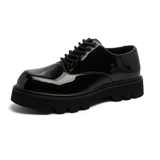 Chaussure en cuir noir Saint Oxford®